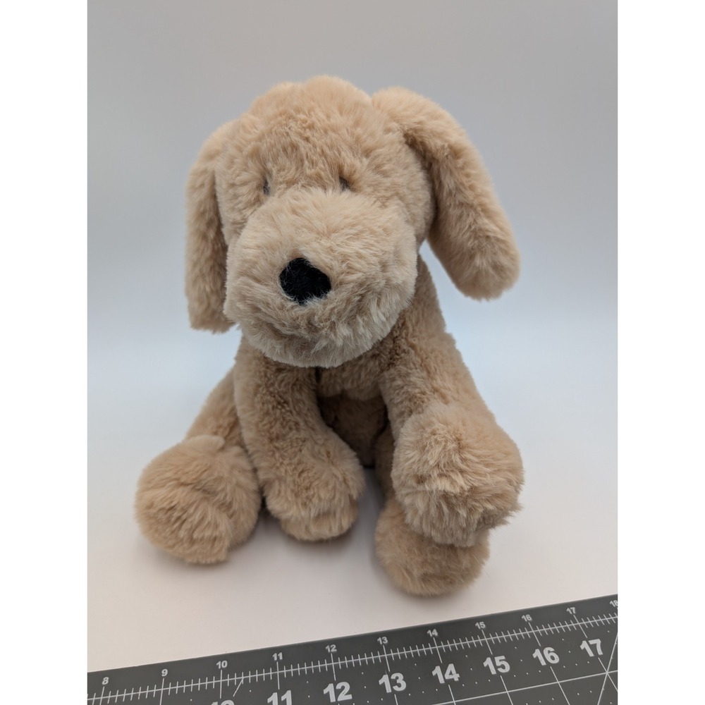 Tan Labrador Dog Puppy Plush 9 Inch Tall Stuffed Animal Toy Creative Co-op